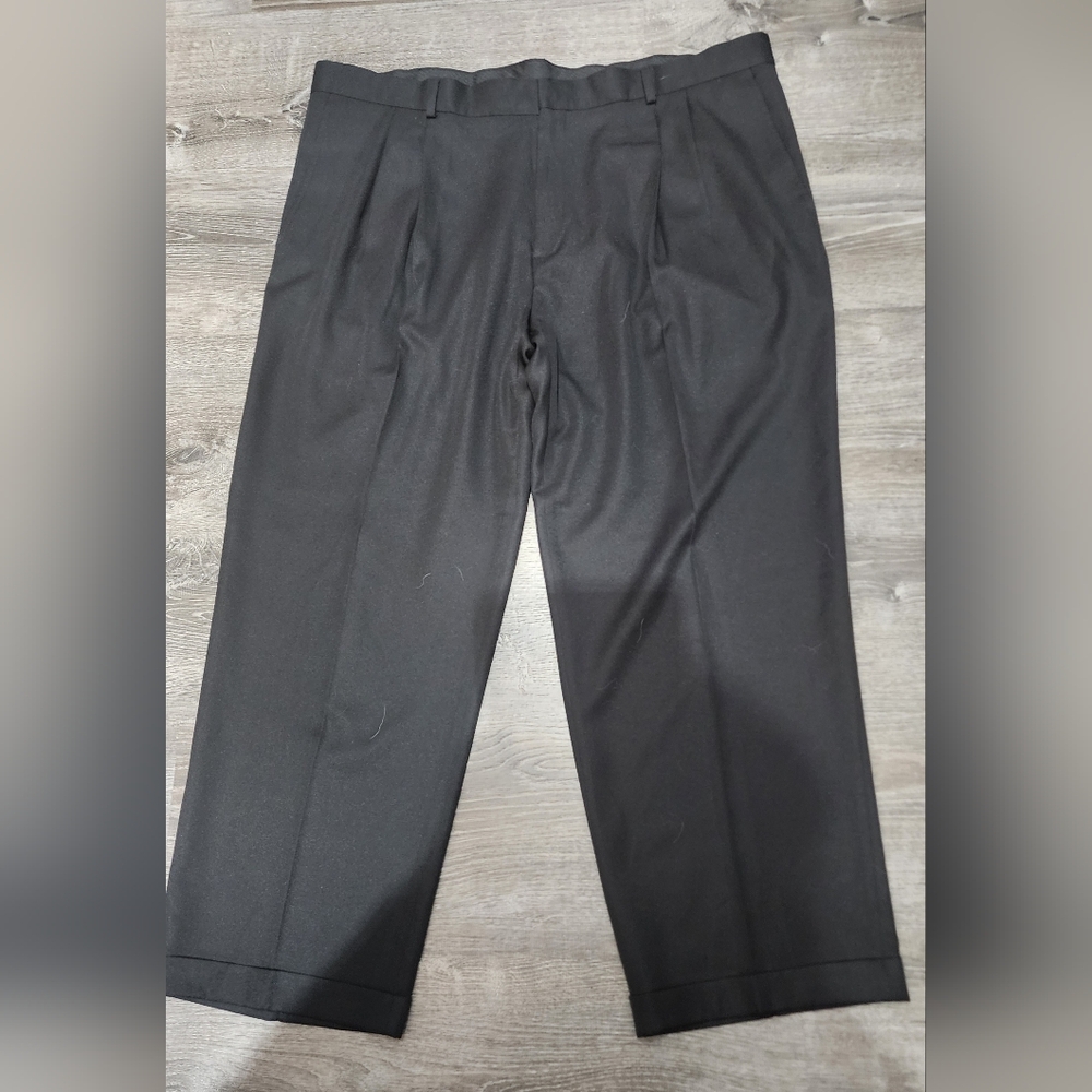 Haggar Men's Black Dress Pants Size 42x29